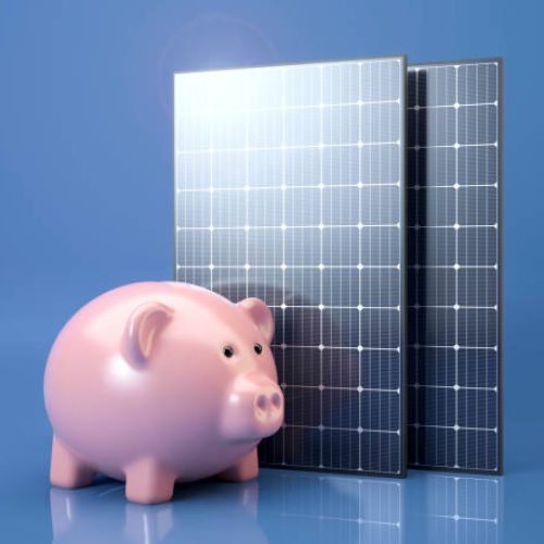 alternative energy concept - 3D illustration